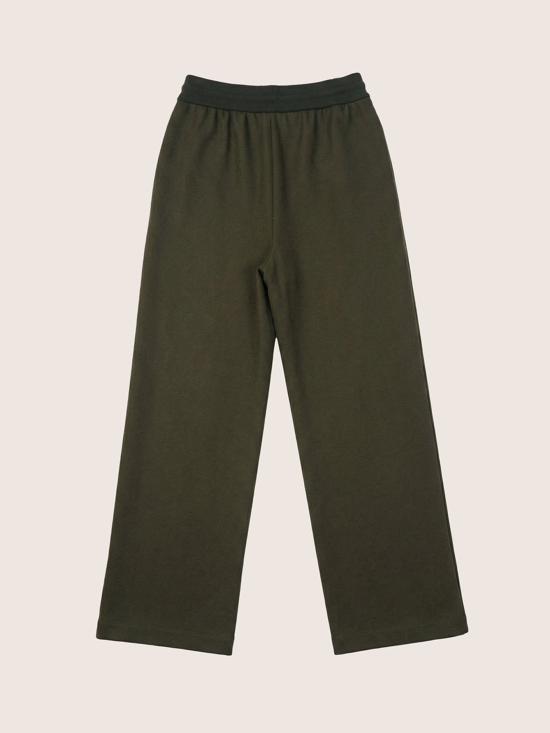 Leni Wool/Cotton Wide Leg Pants