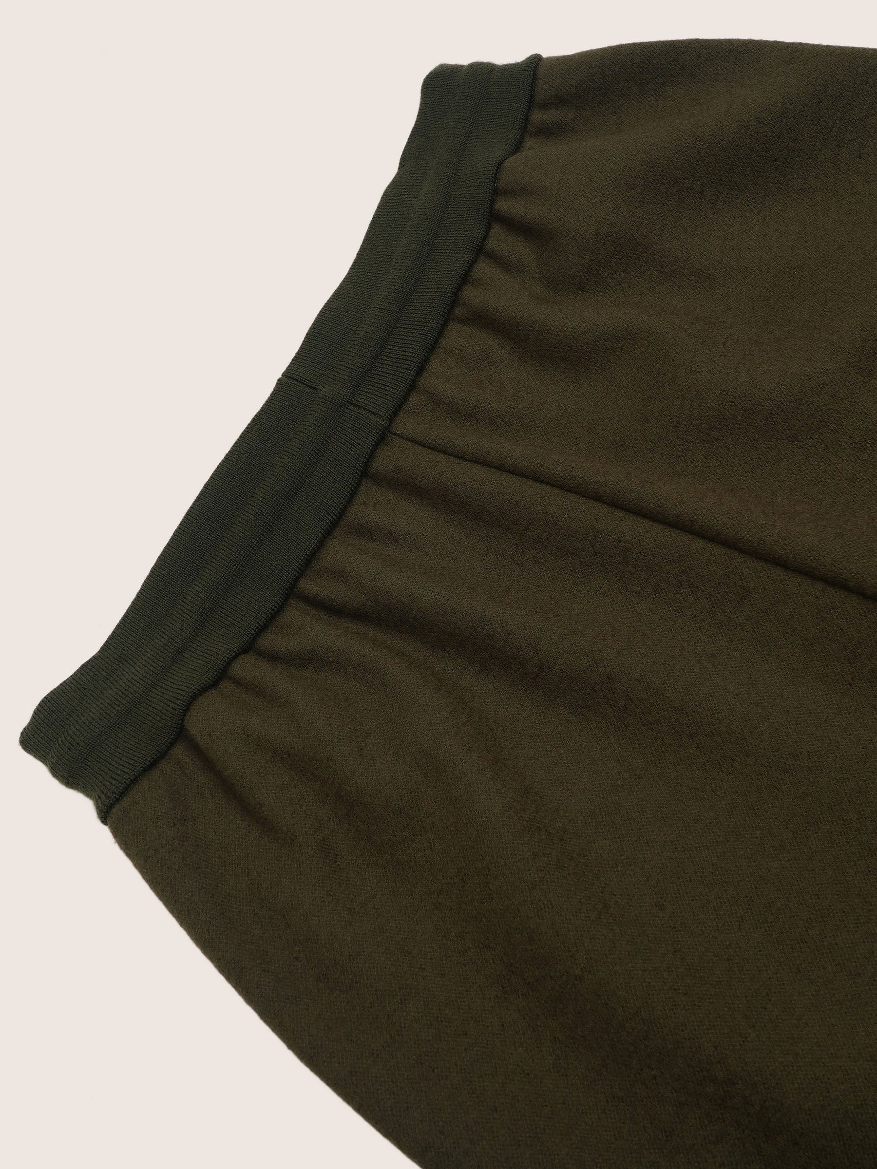 Leni Wool/Cotton Wide Leg Pants