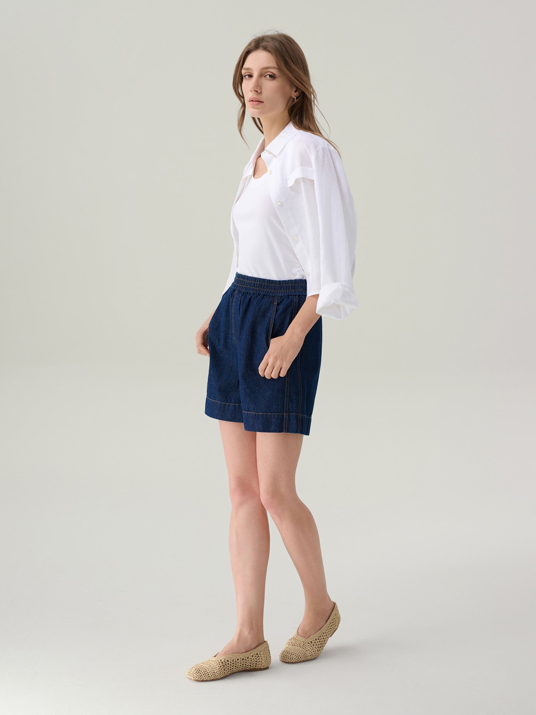 Ruby Cotton Shorts