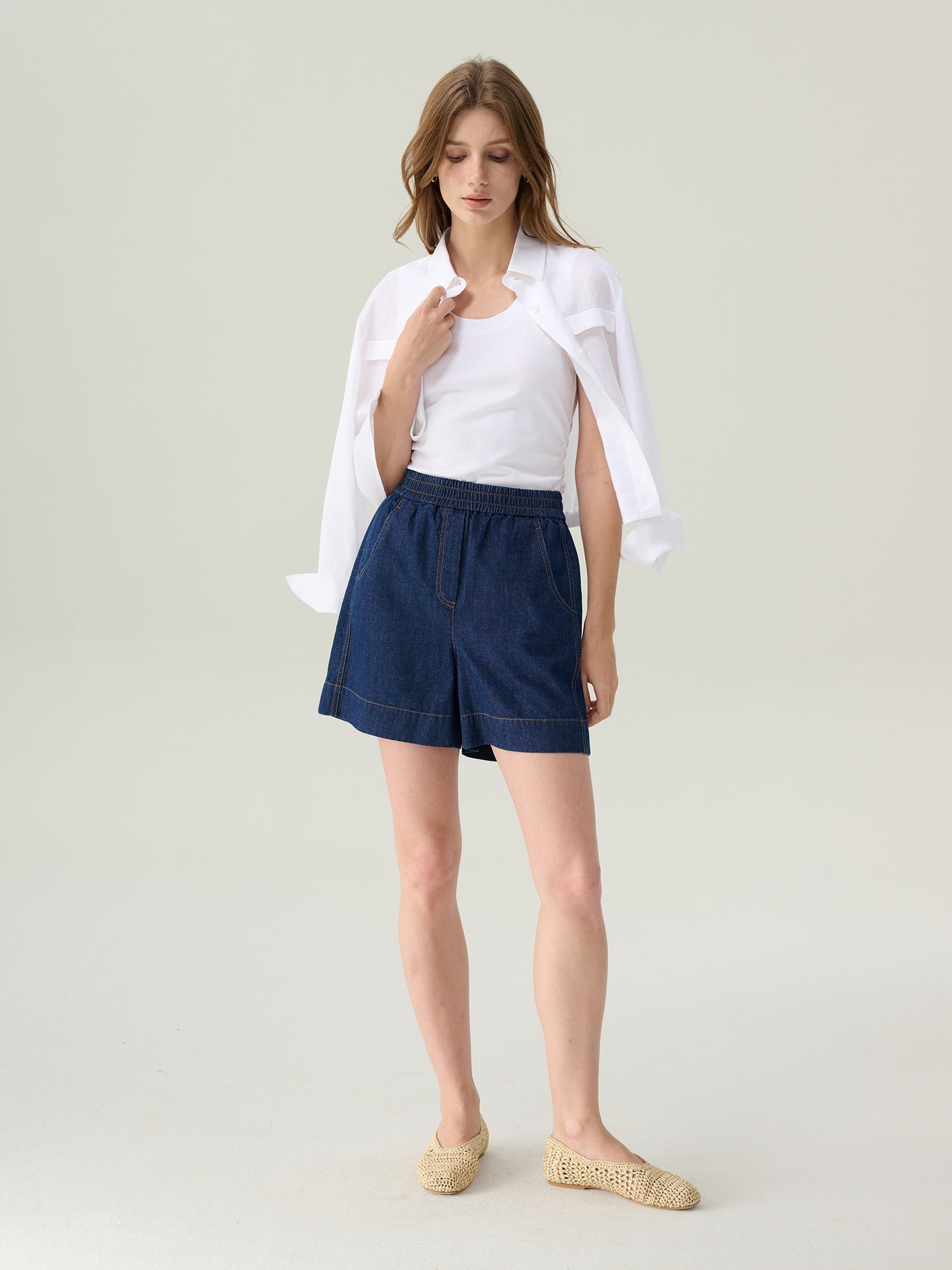 Ruby Cotton Shorts