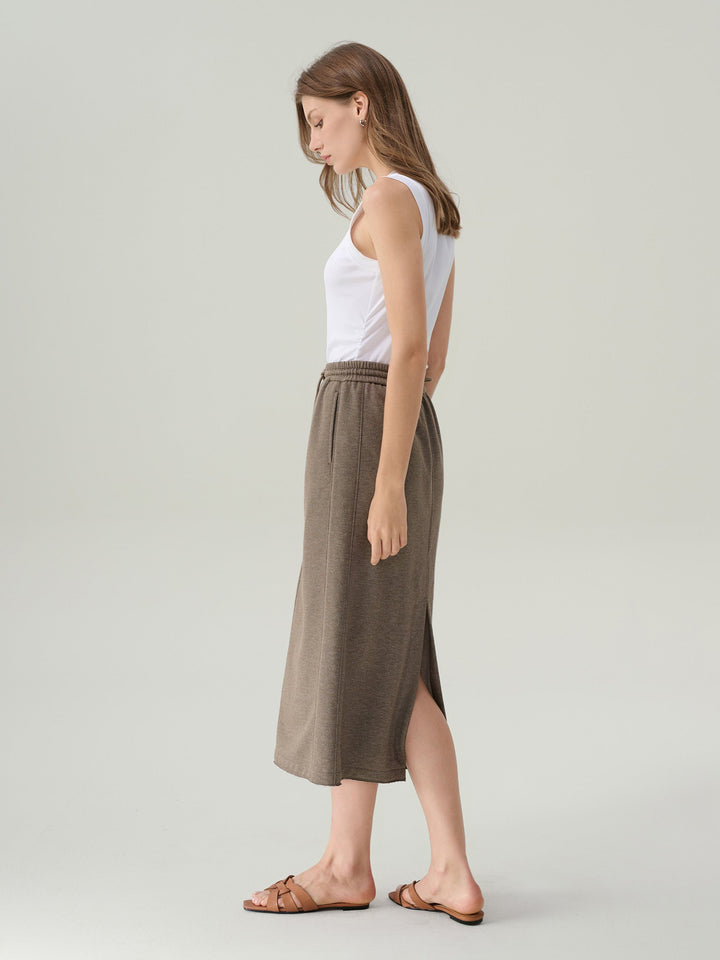 Vienna Cotton Midi Skirt