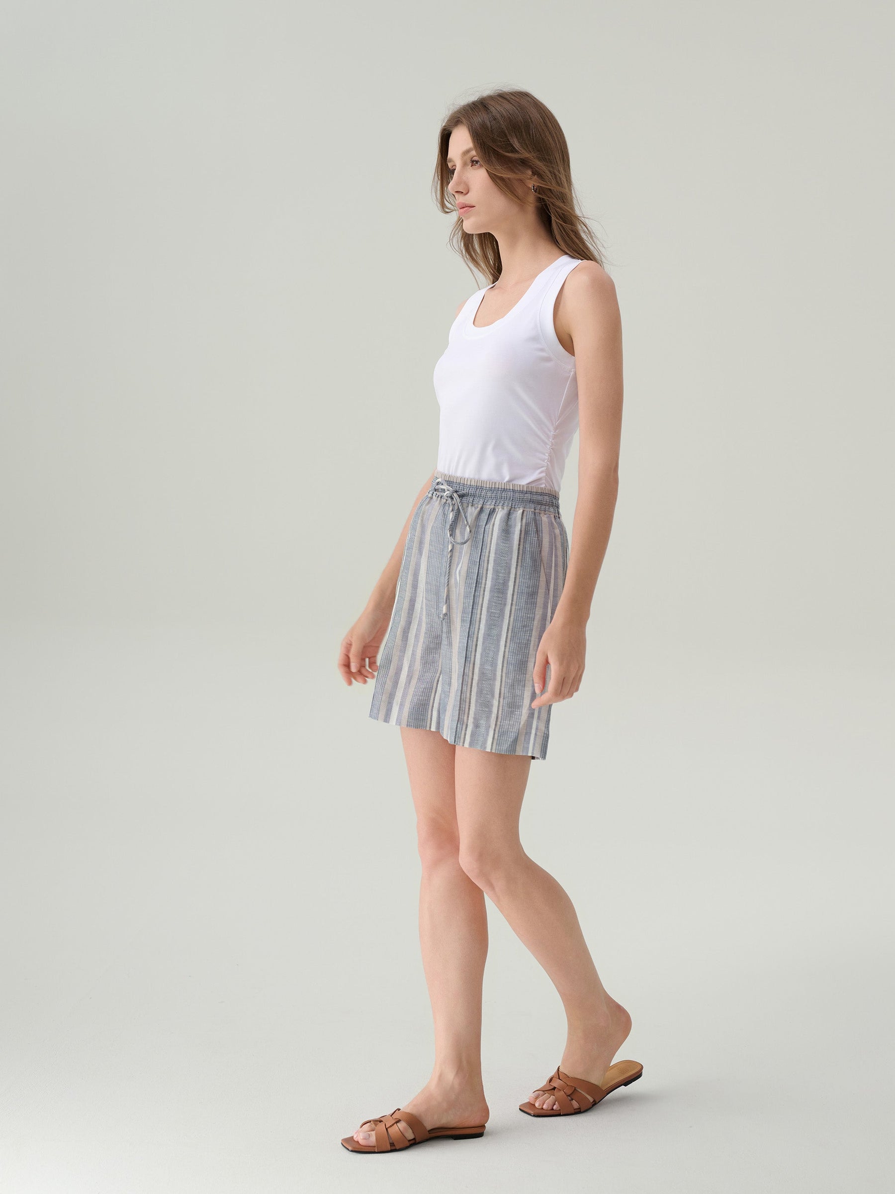 Mae White Tank Top