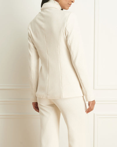 Corduroy Faux Double Breast Jacket