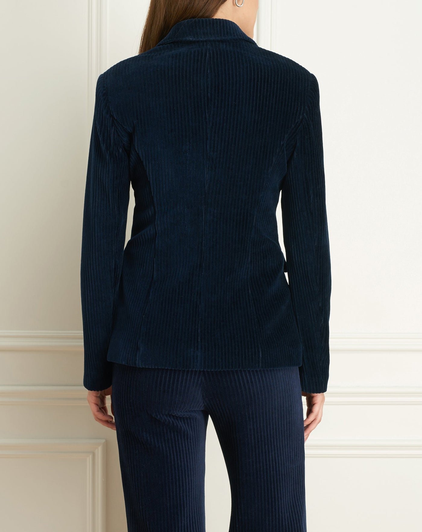 Corduroy Faux Double Breast Jacket