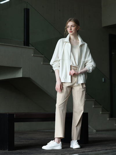 OVERSIZED DROPPED SHOULDER EFFORTLESS JACKET