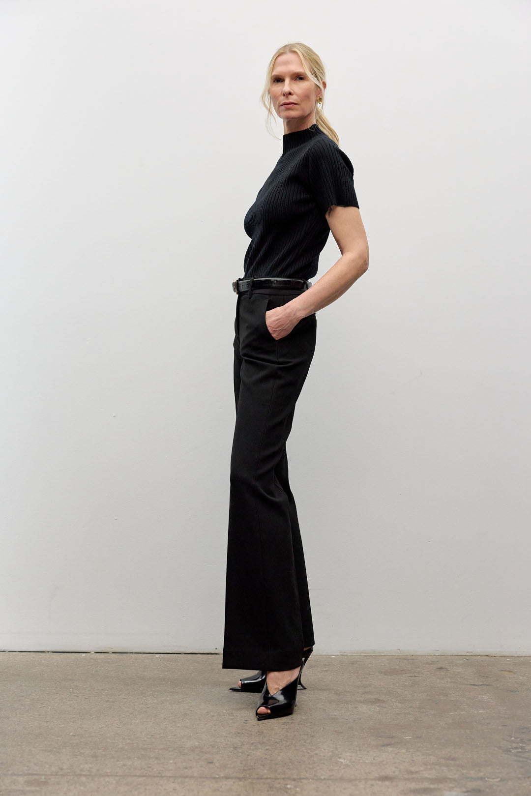 Fit and flare pant