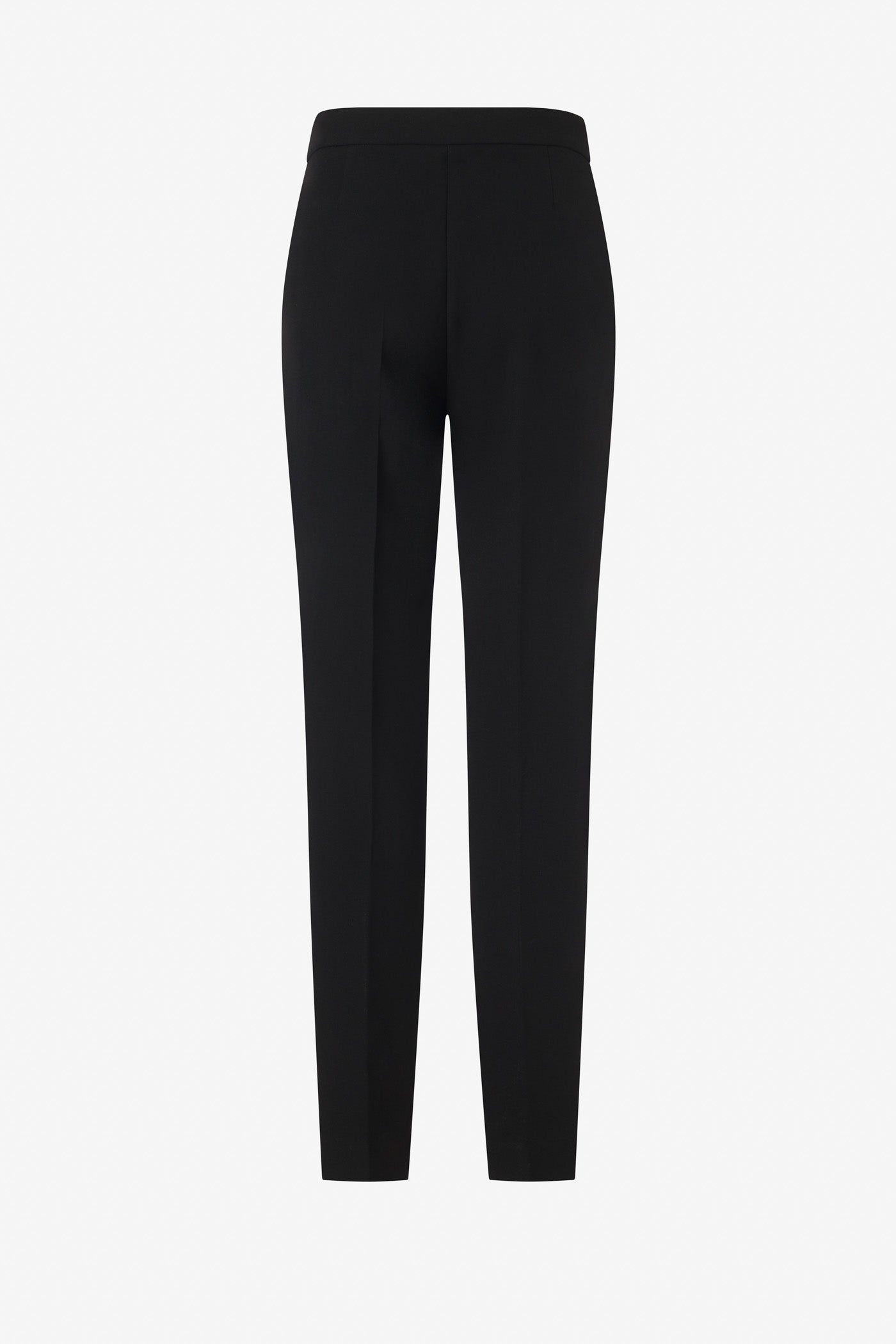 Pintuck straight leg trouser