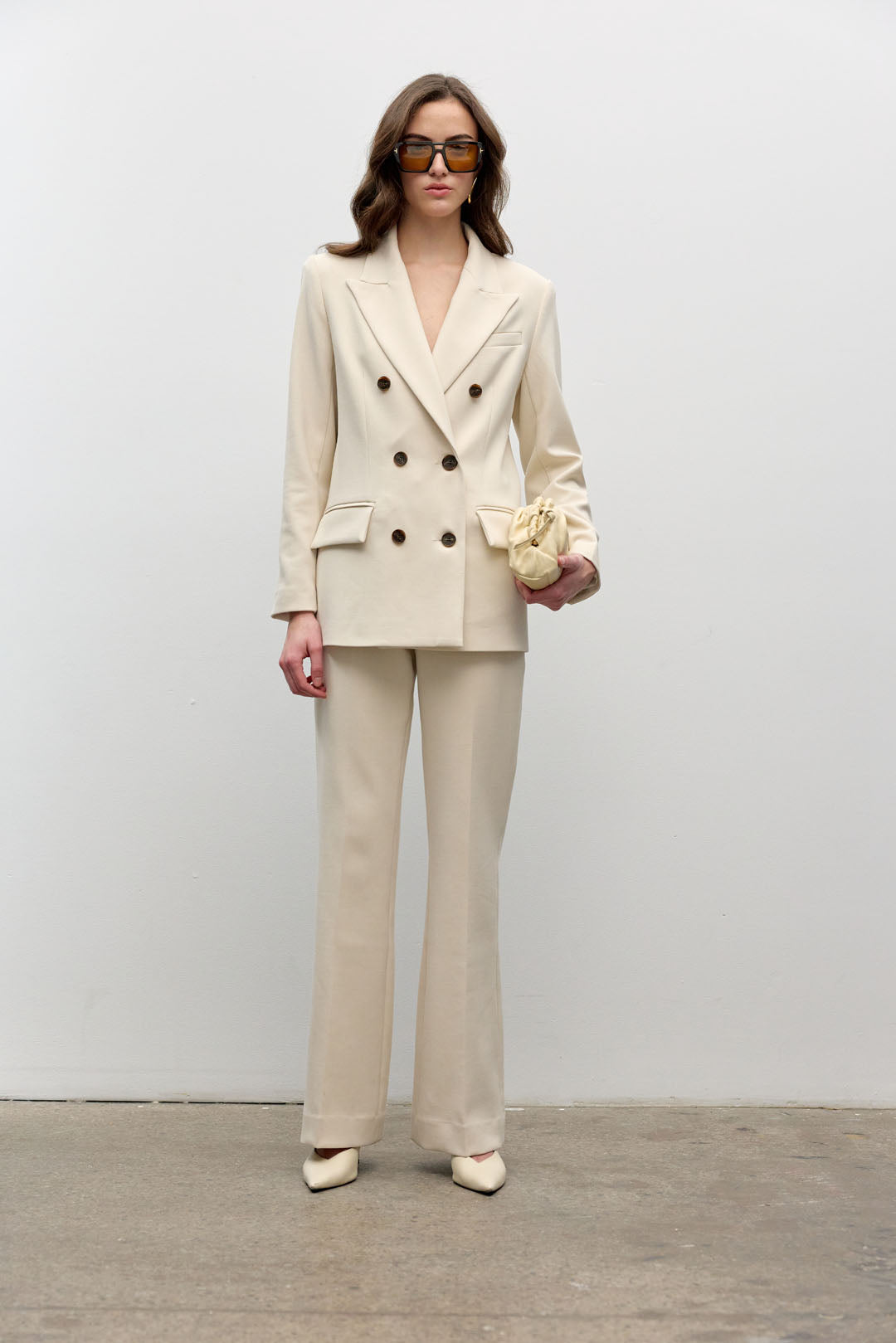 Double breast jacket