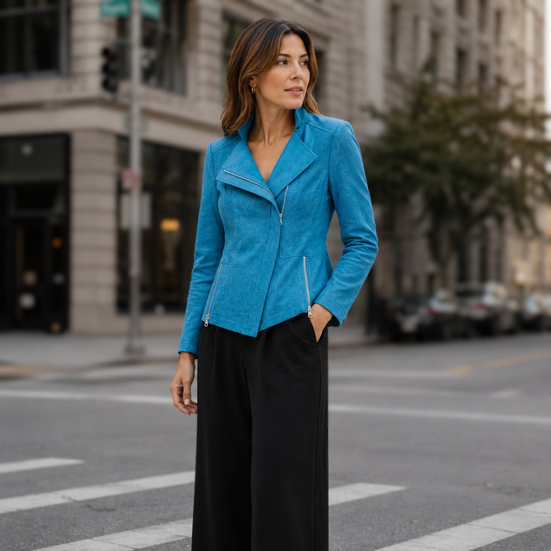 Liquid Leather™ Signature Jacket - Teal