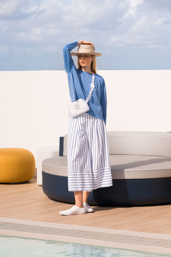 Cotton Gaucho Pants