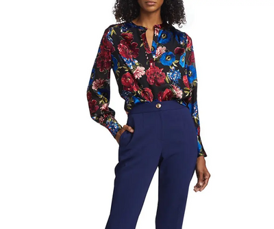 THE ELLIE SILK BLOUSE