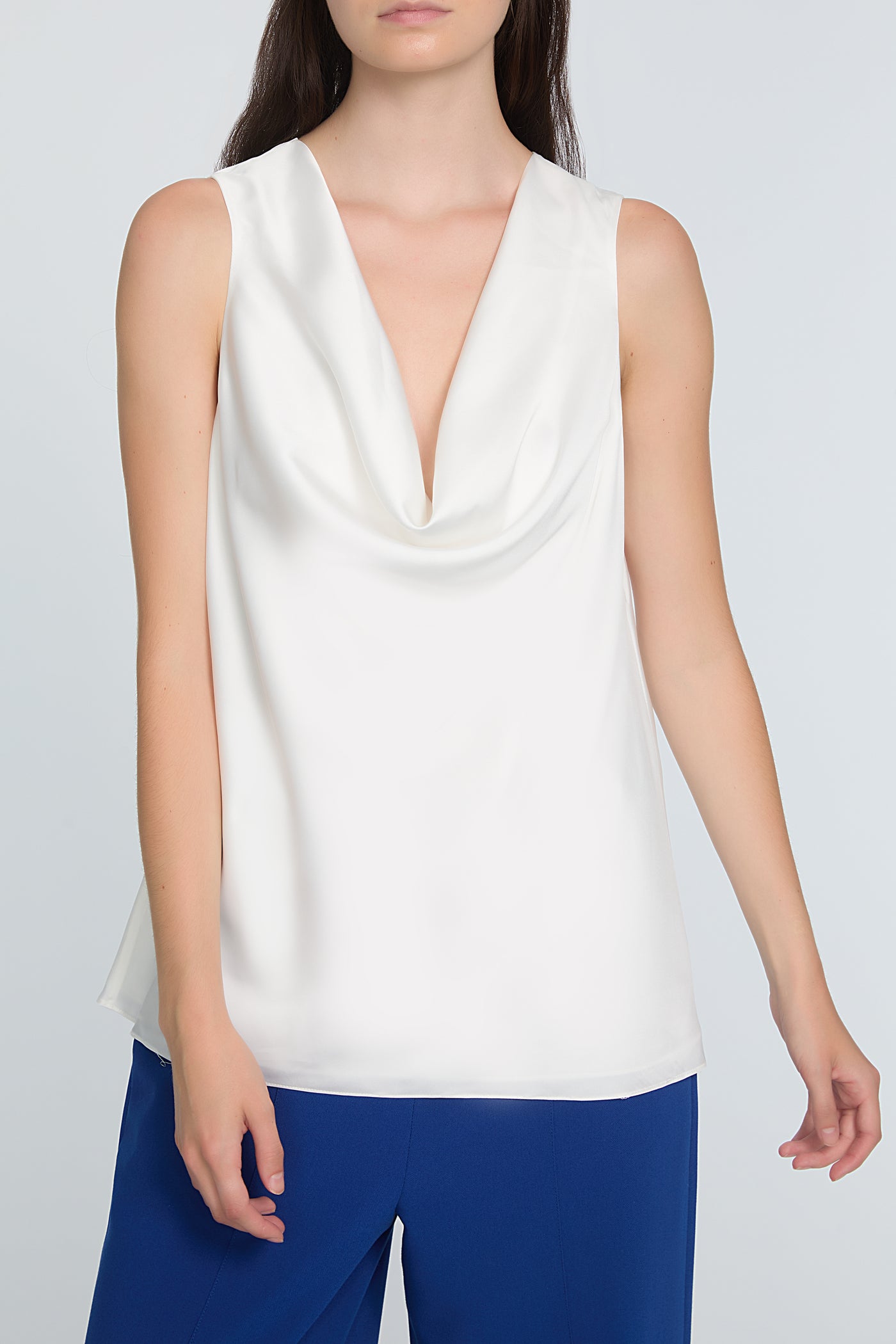 THE JANE DRAPE NECK CAMI