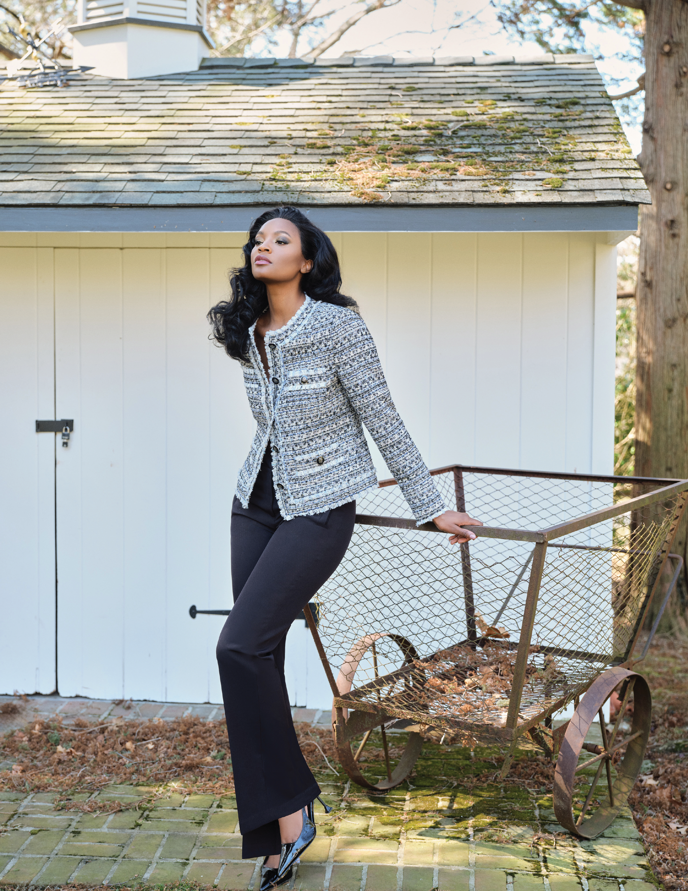 THE DAKOTA TWEED JACKET - ETR54300