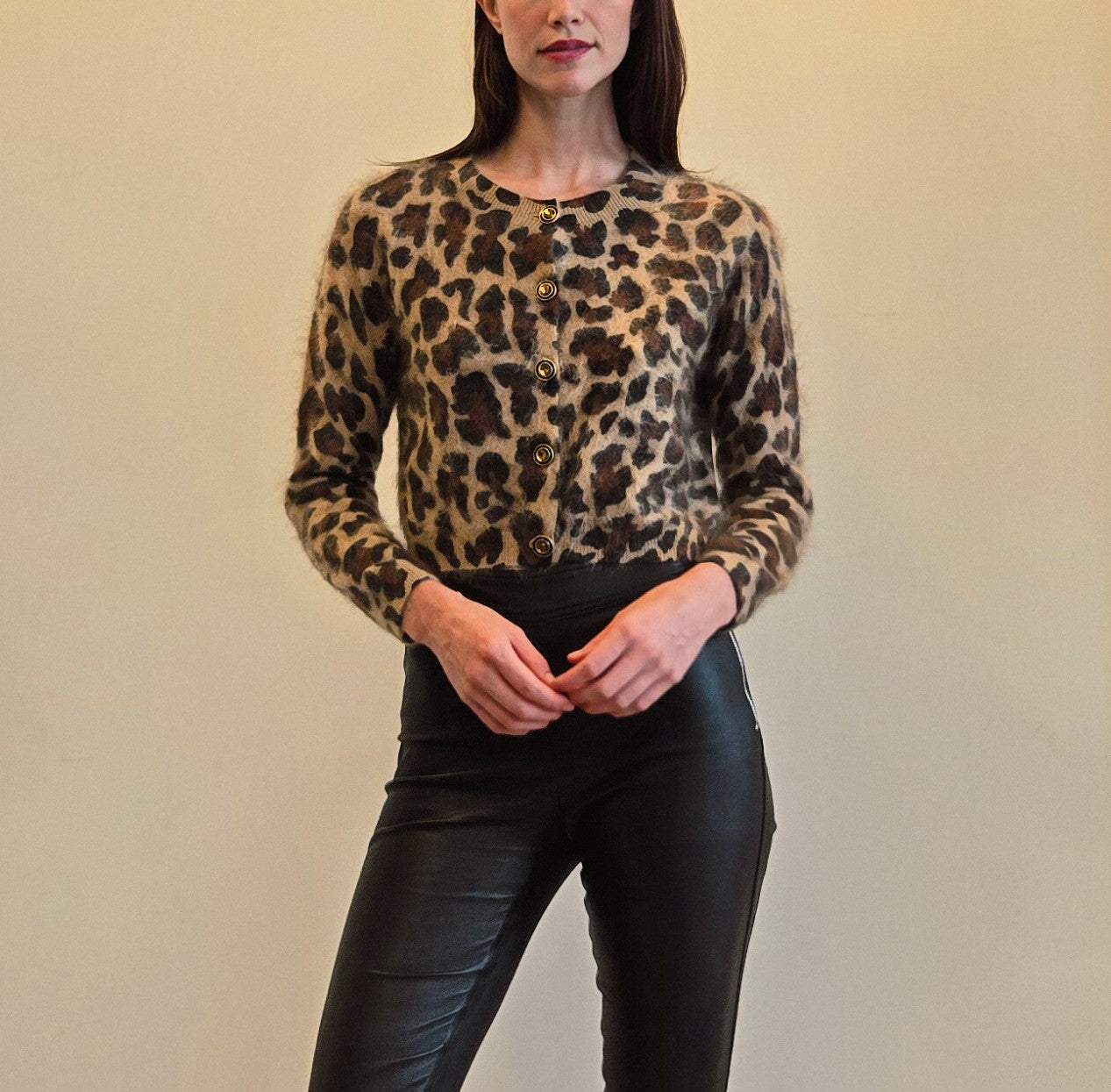 THE JILLIAN LEOPARD CARDIGAN - ETR54340