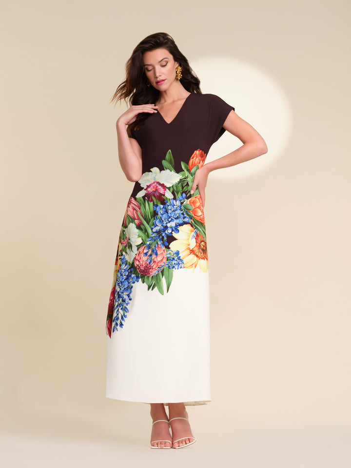 ETR61238 THE IRIS SPRING MEADOW DRESS