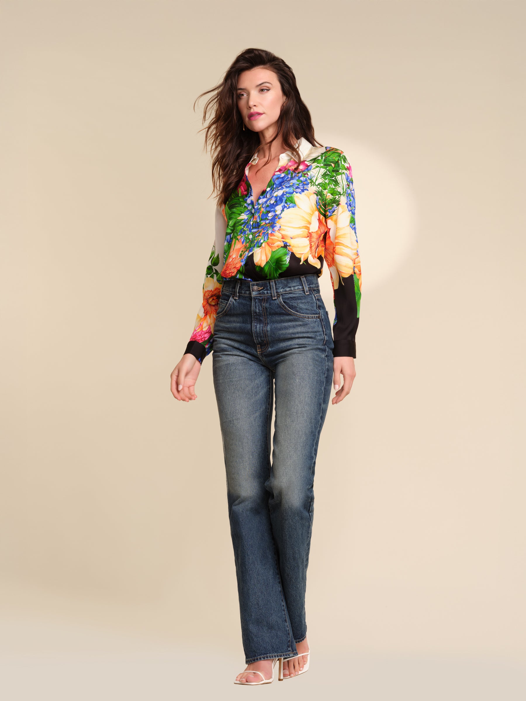 ETR61239 THE MADELINE SPRING MEADOW BLOUSE