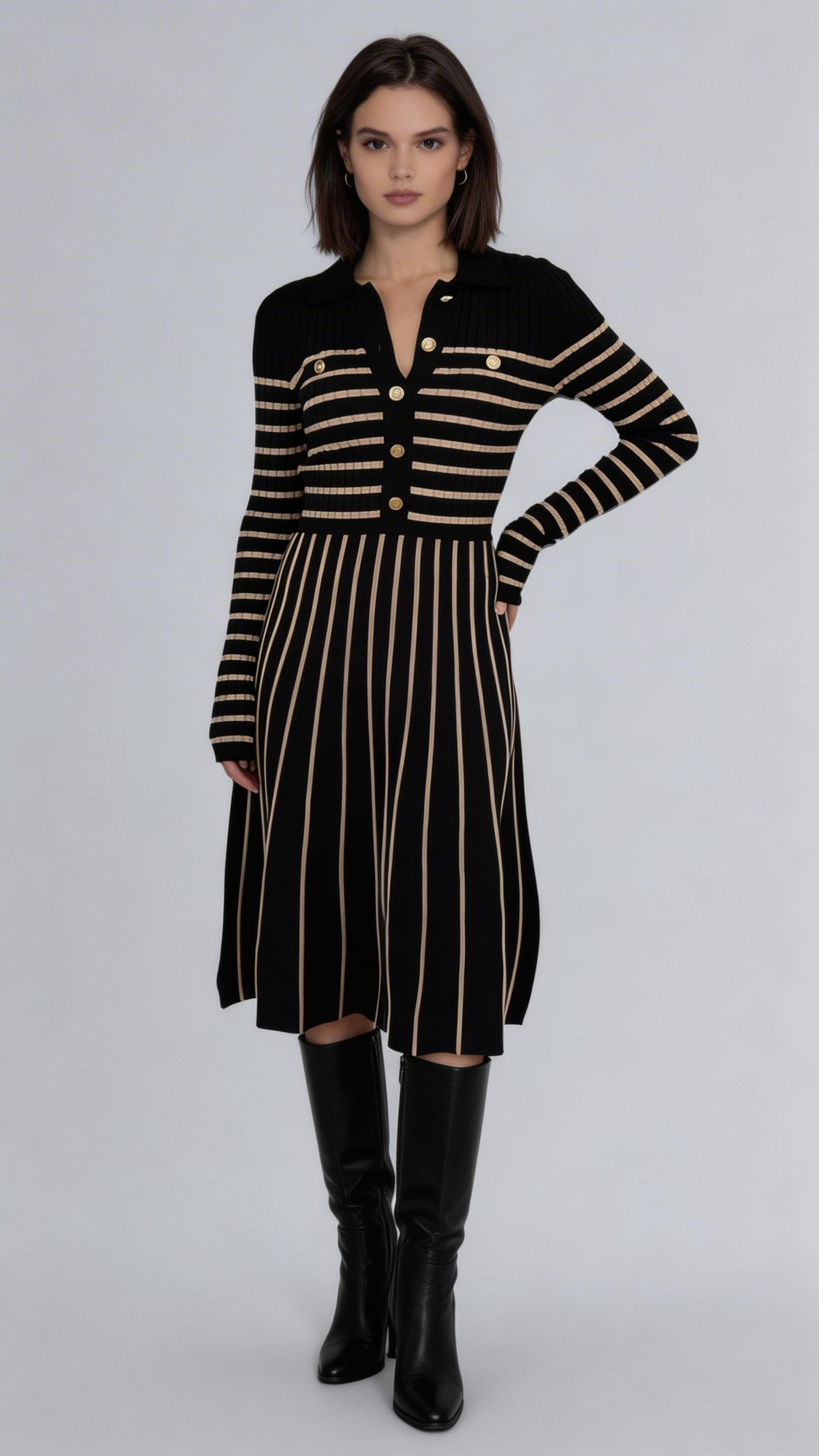The Elodie Sweater Dress - ETR64224