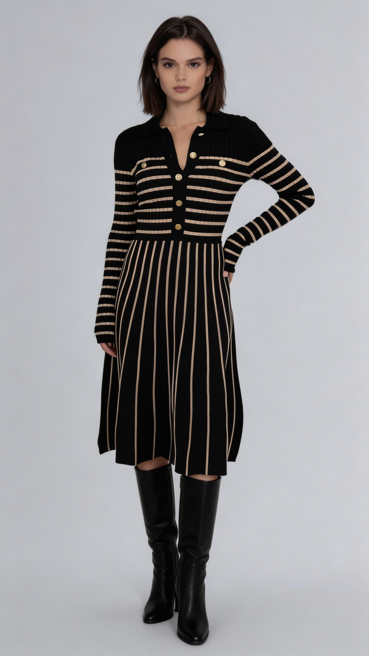 The Elodie Sweater Dress - ETR64224