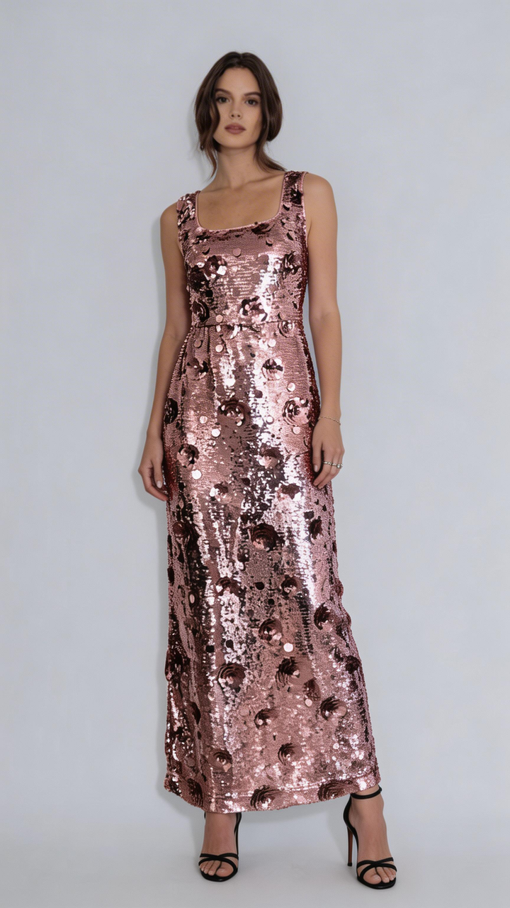 The Charlie Sequin Dress - ETR64260
