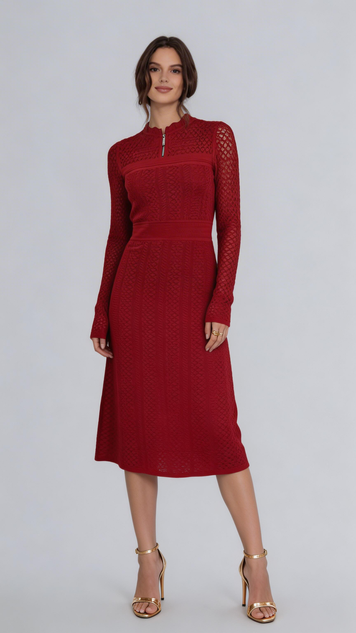 The Remi Lurex Sweater Dress - ETR64278