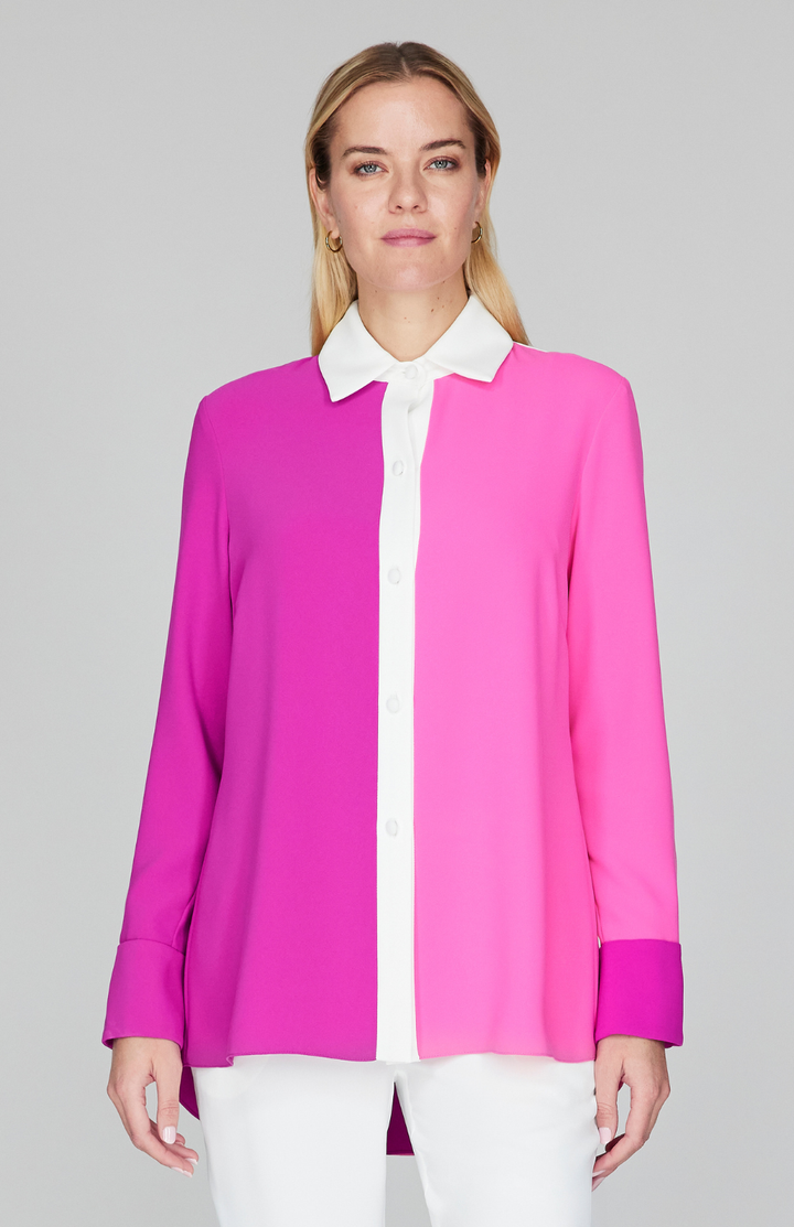 Gabby is 5'10" and wearing Morning Glory in size XS.