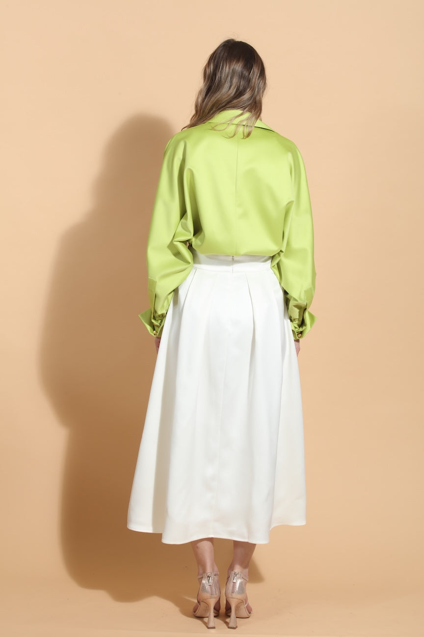 Kimberly Over Sized Shirt with Jewel Buttons