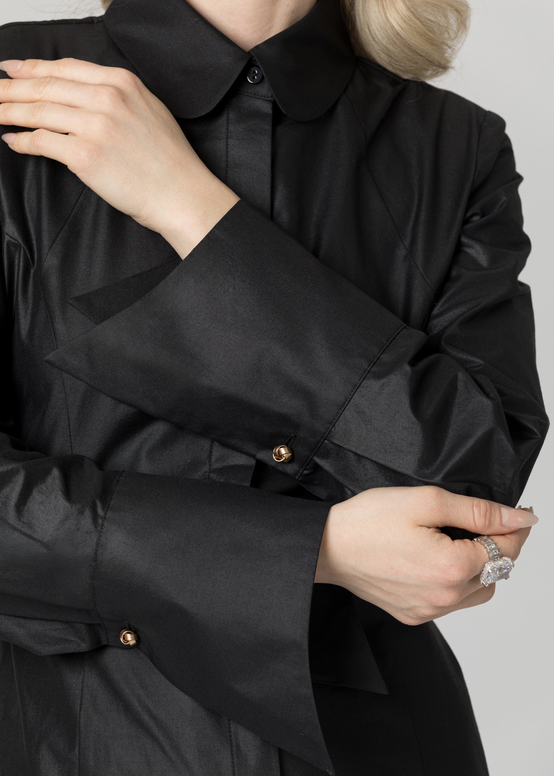 Tech Taffeta Blouse