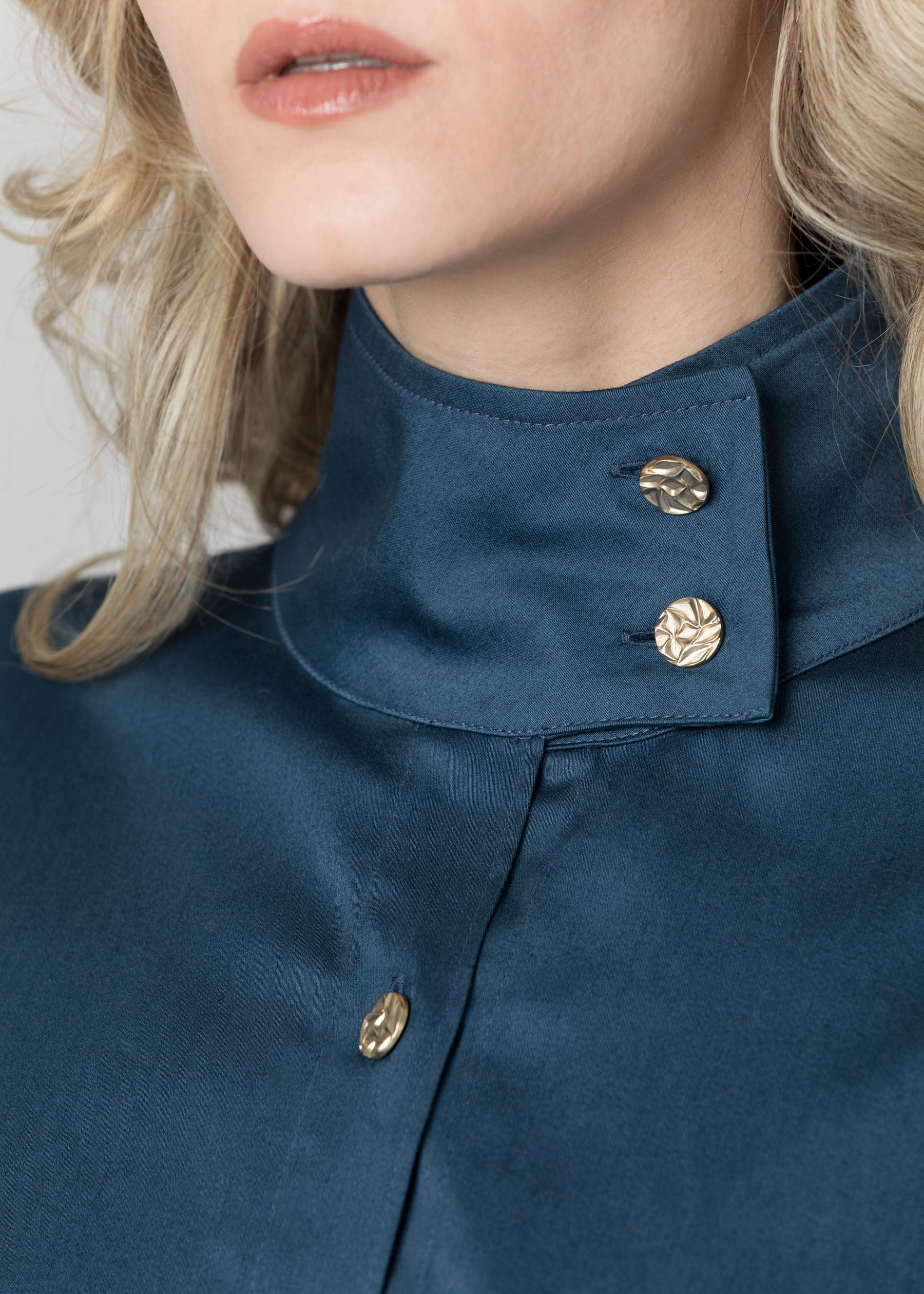 Luxe Cotton Sateen Dress