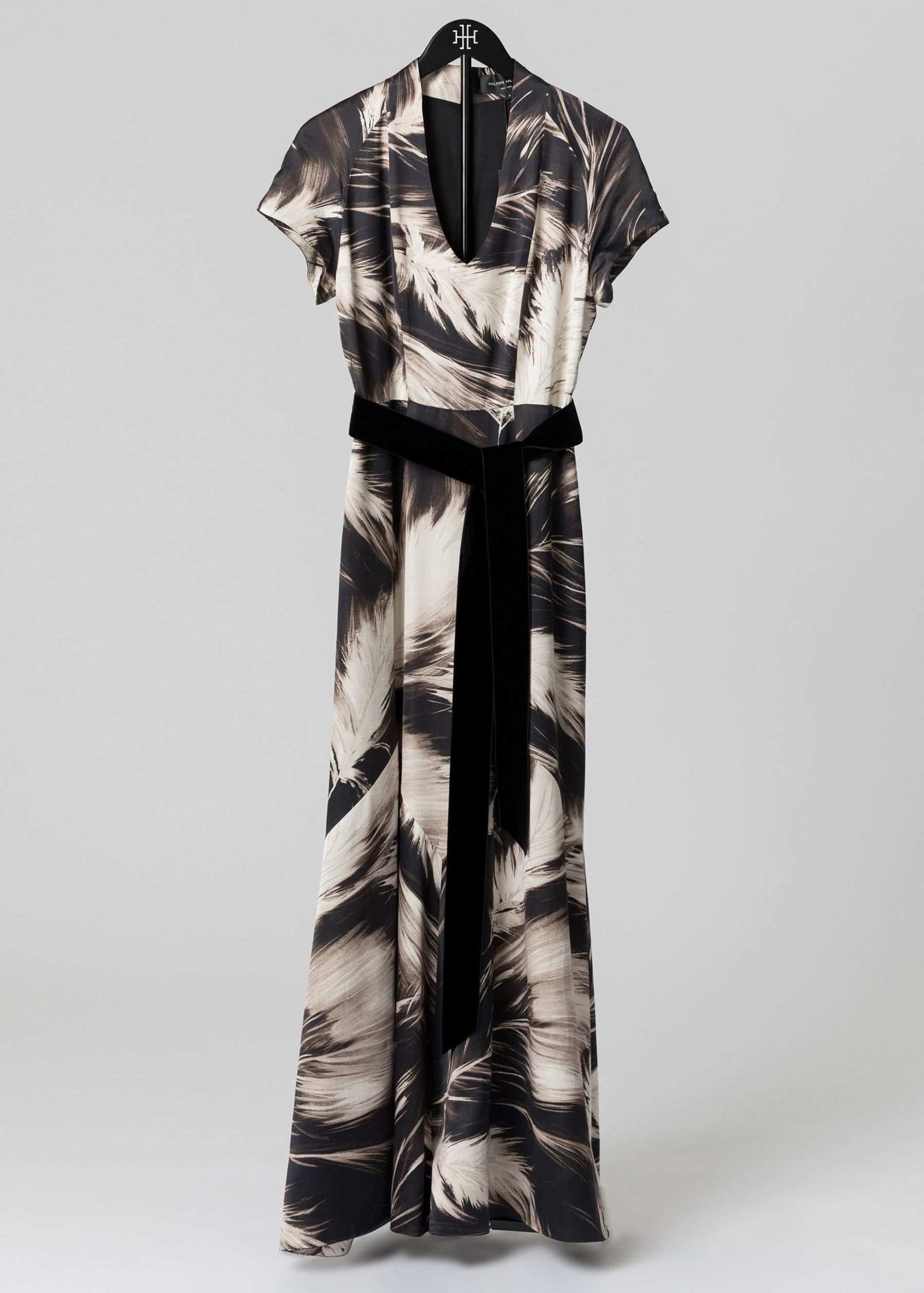 Feather Print Maxi Dress - SHIPS 9.15