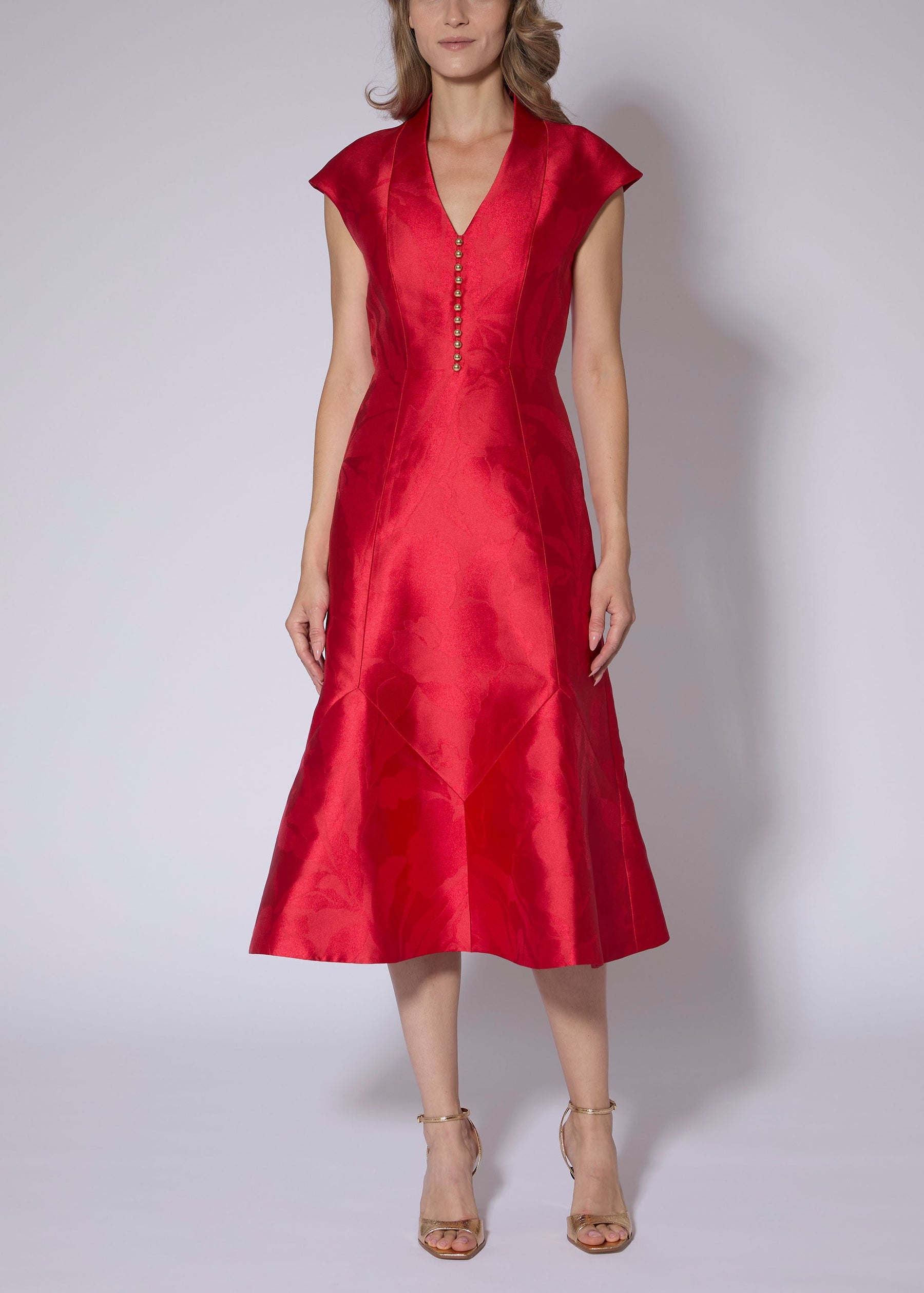 Garden Jacquard Dress