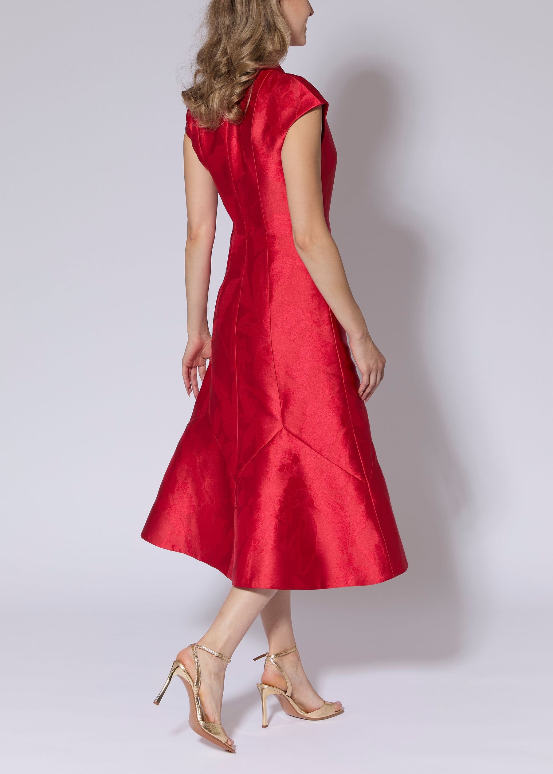 Garden Jacquard Dress