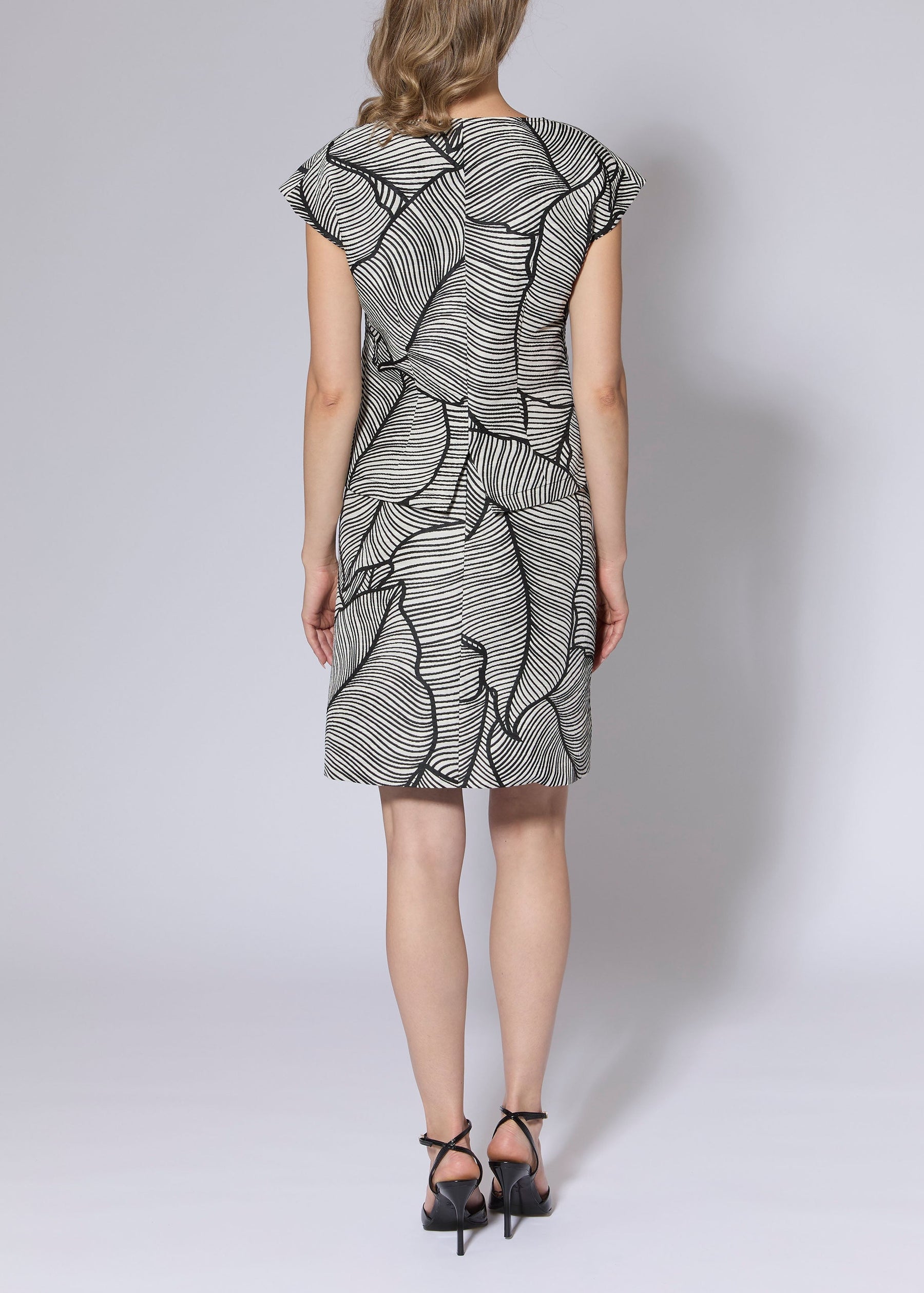 Palm Jacquard Top