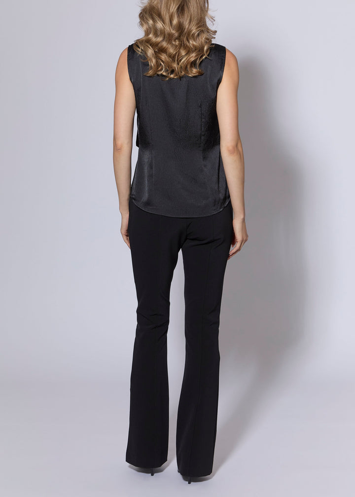 Hammered Satin Top
