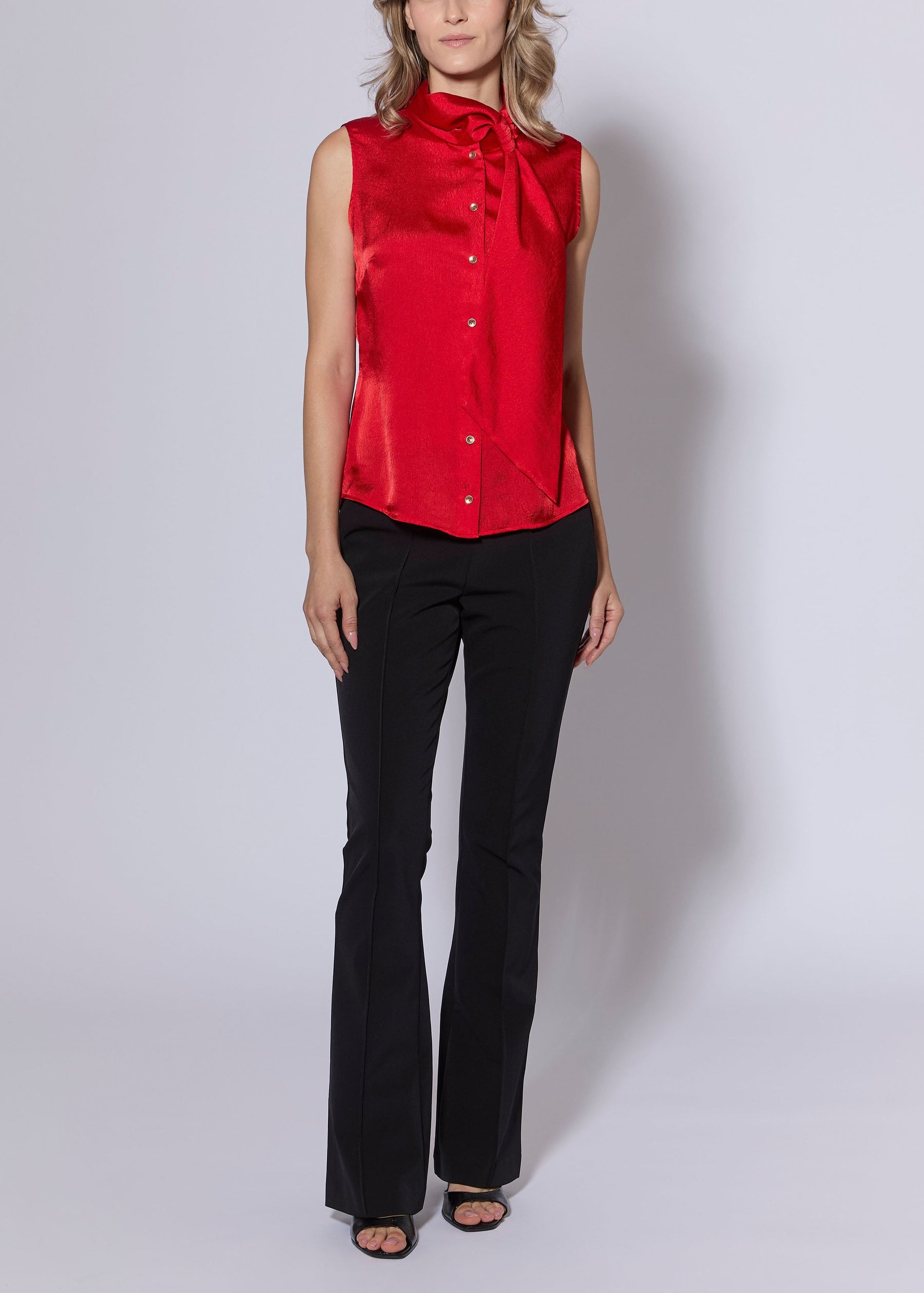 Hammered Satin Top