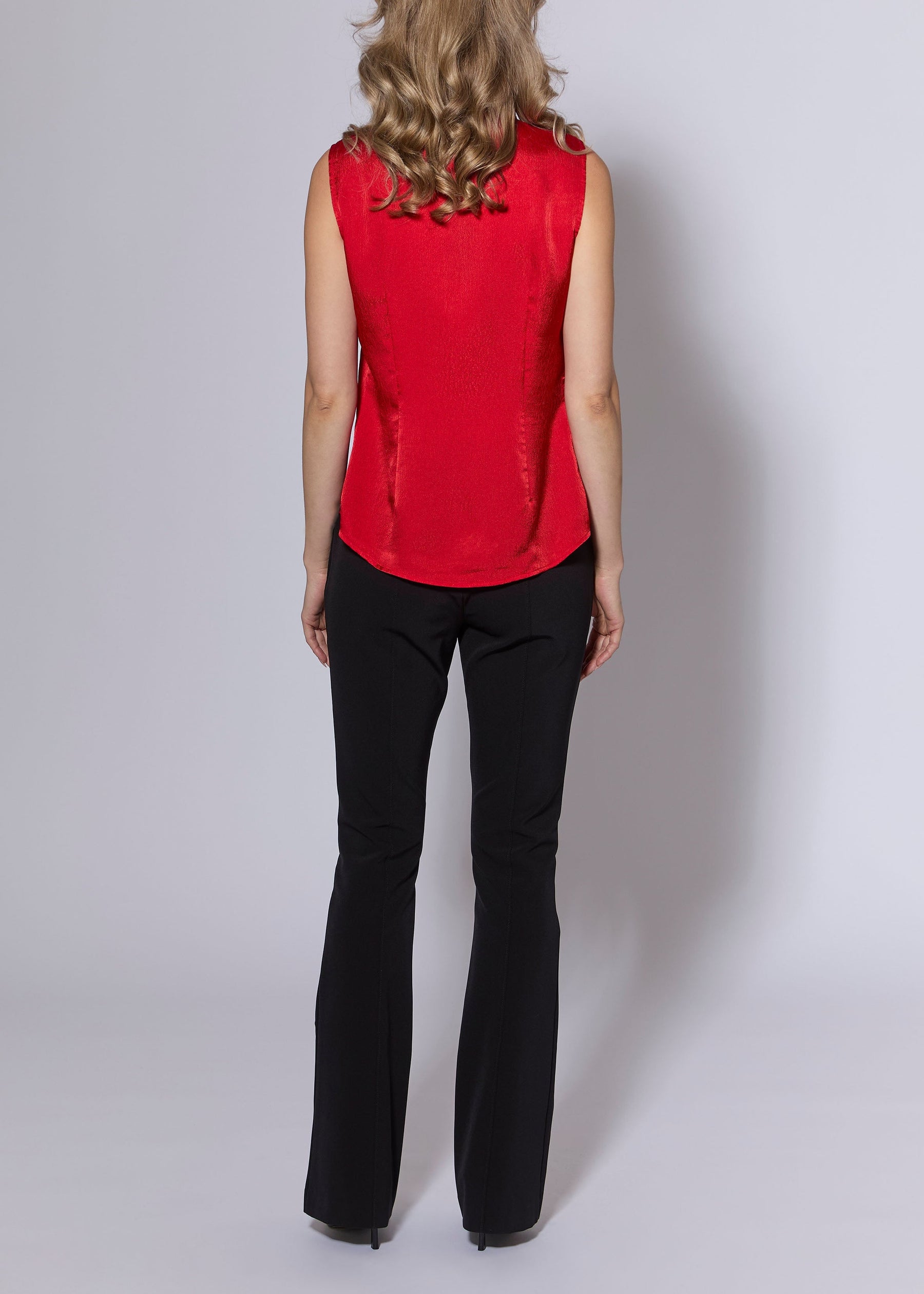 Hammered Satin Top
