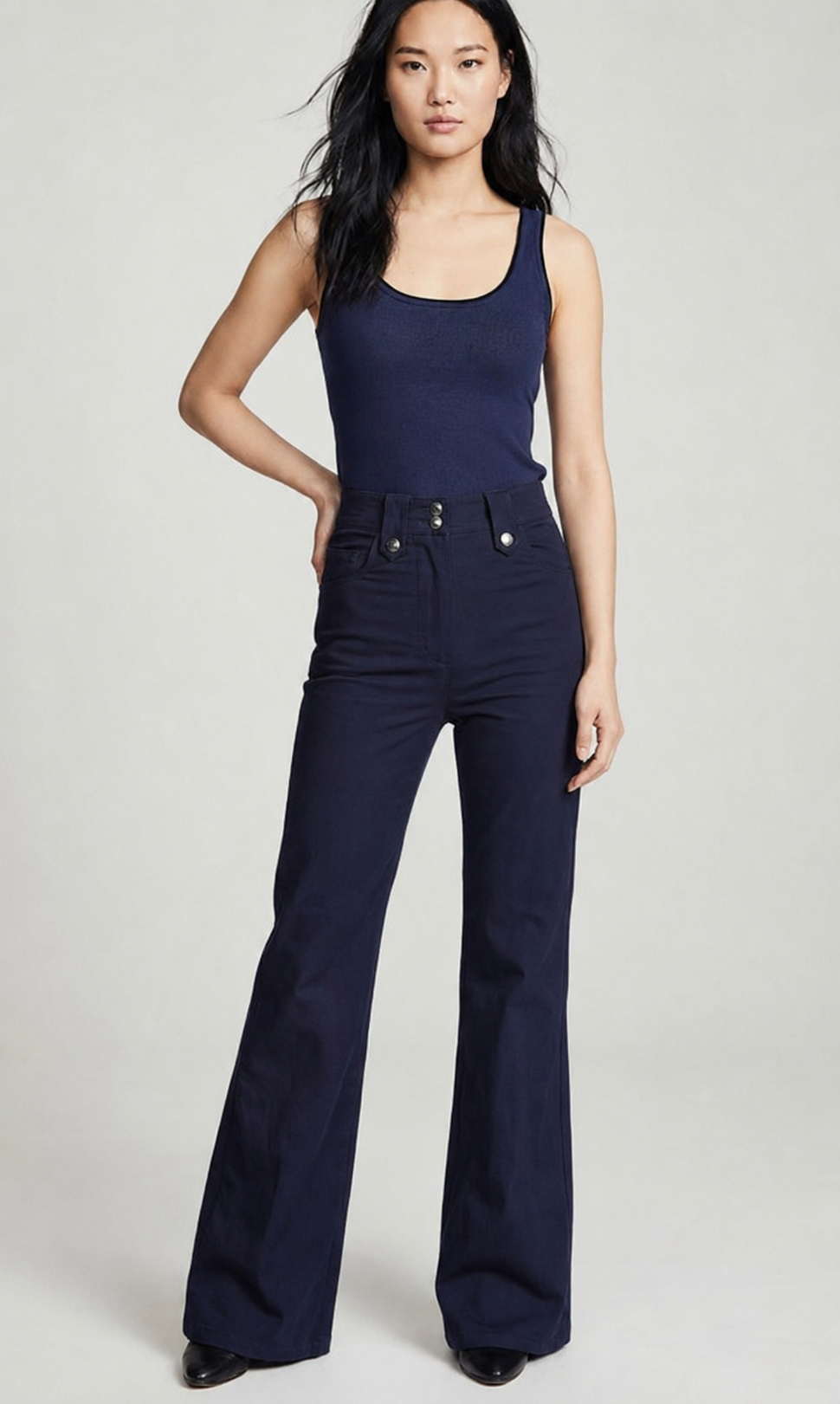 Harley Midweight Wide Leg Pant