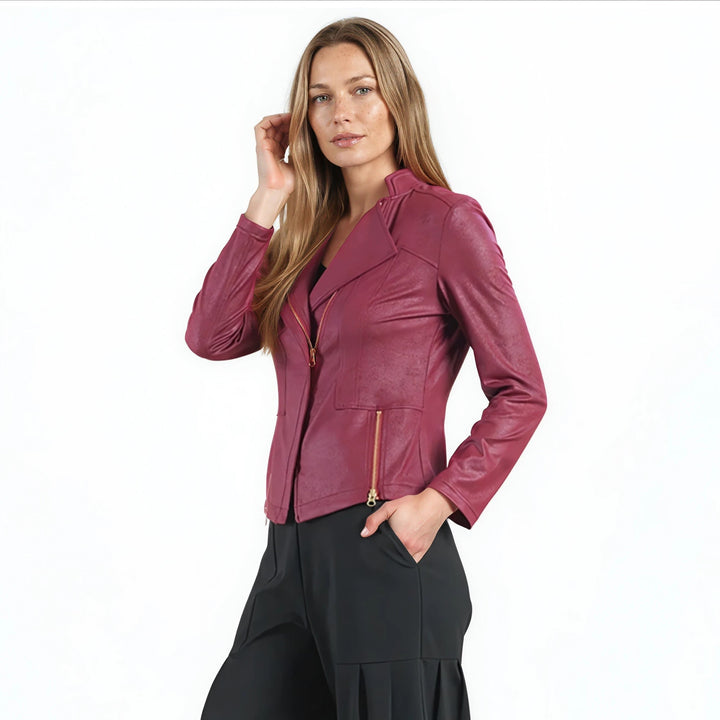 Liquid Leather™ Signature Jacket - Merlot