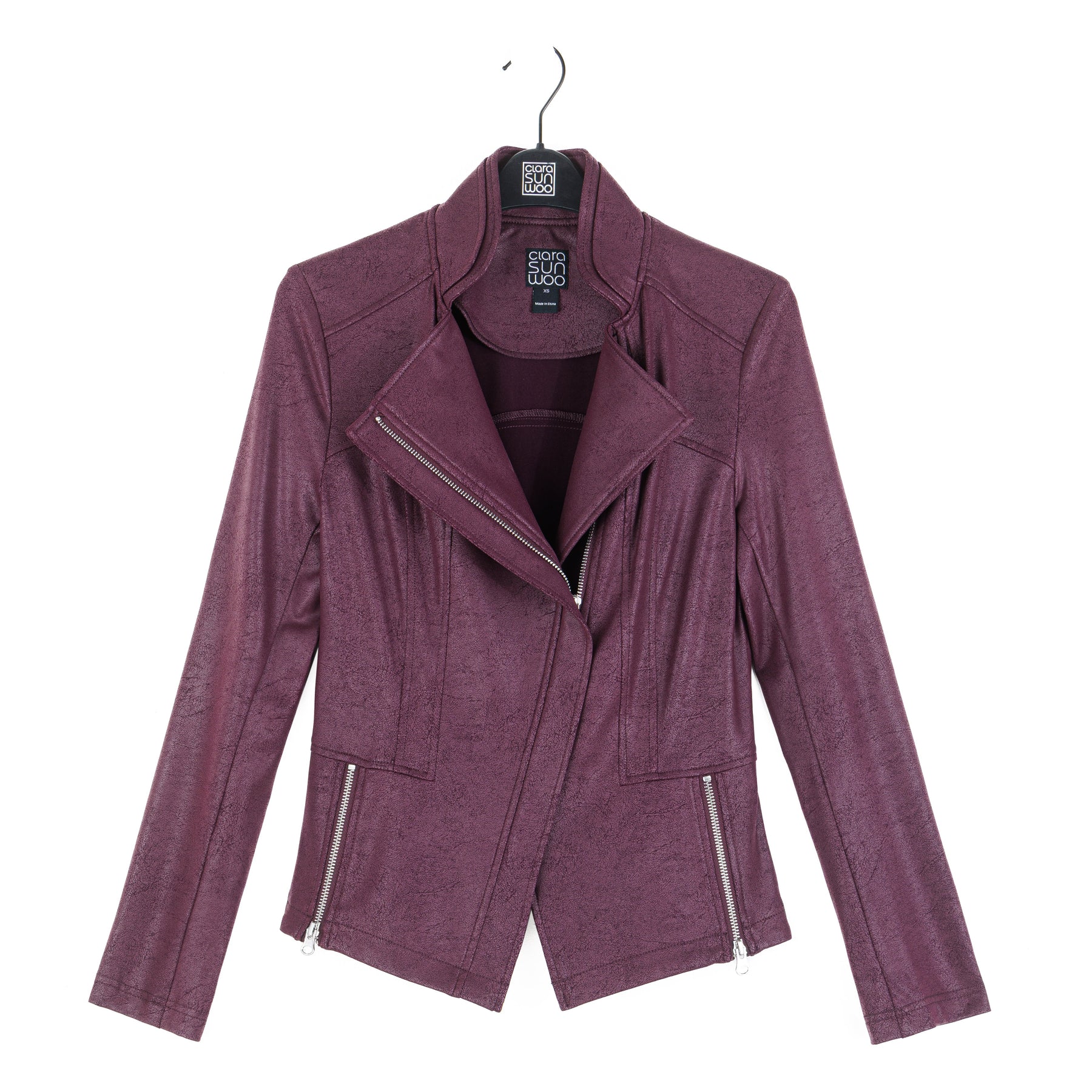 Liquid Leather™ Signature Jacket - Plum