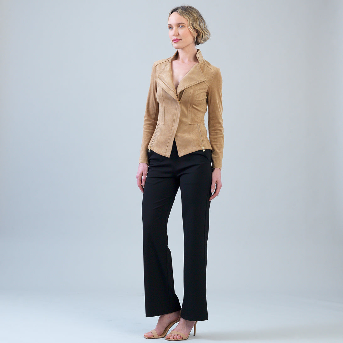 Soft Suede - Signature Jacket - Sand