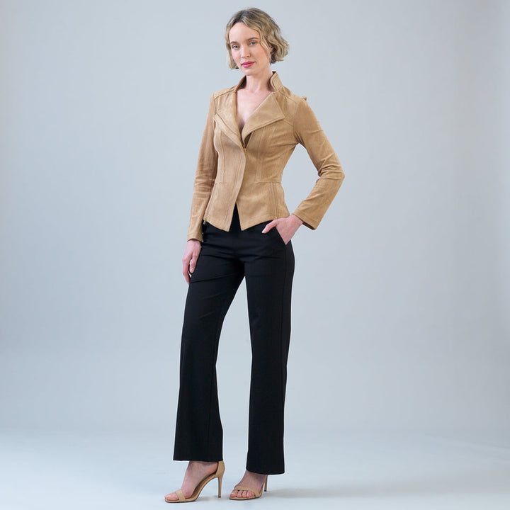 Soft Suede - Signature Jacket - Sand