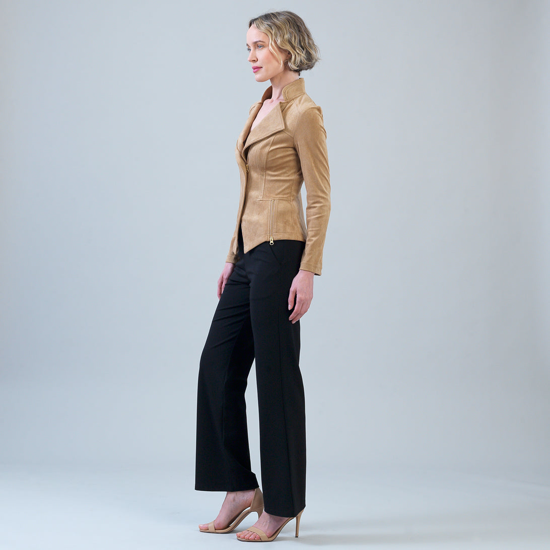 Soft Suede - Signature Jacket - Sand