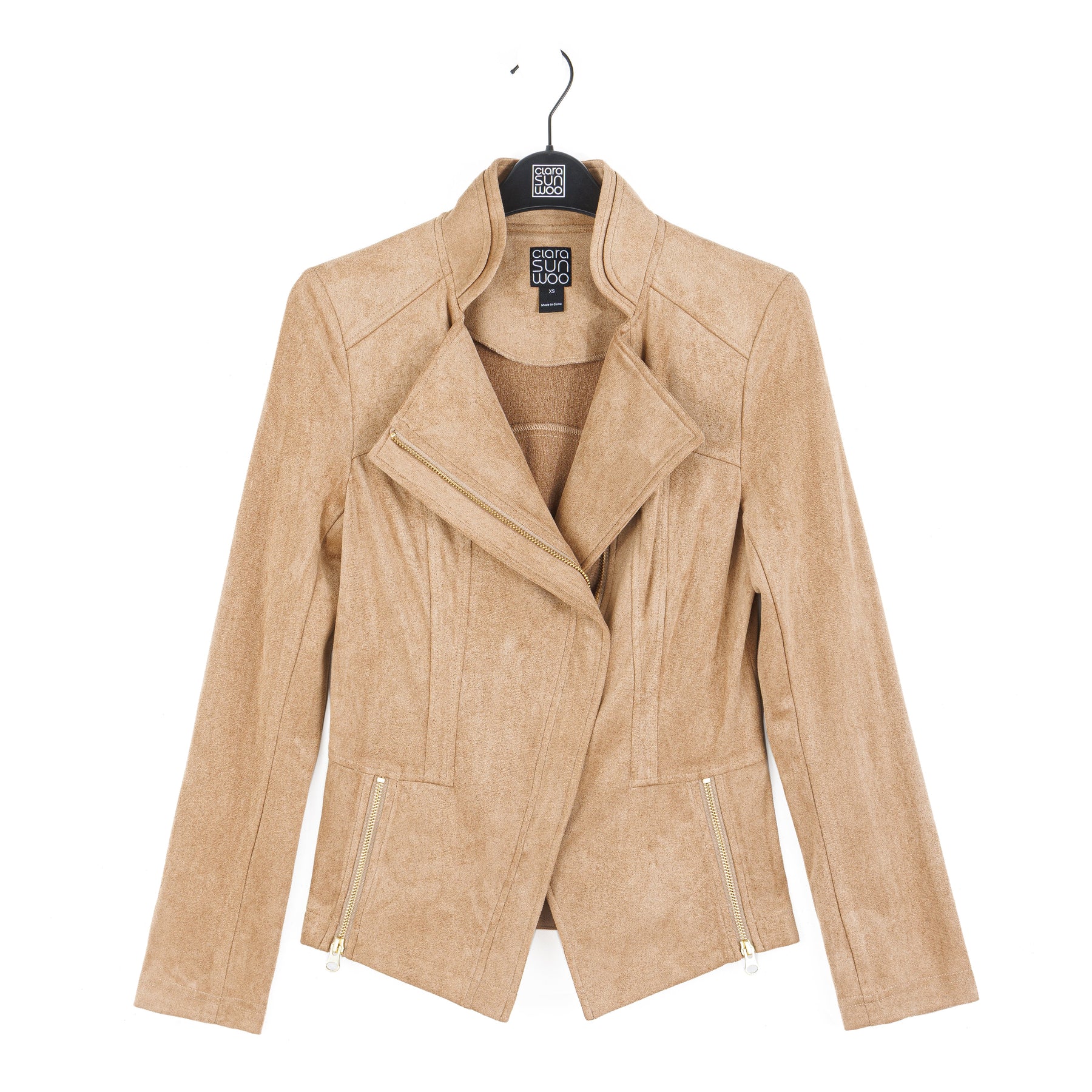 Soft Suede - Signature Jacket - Sand