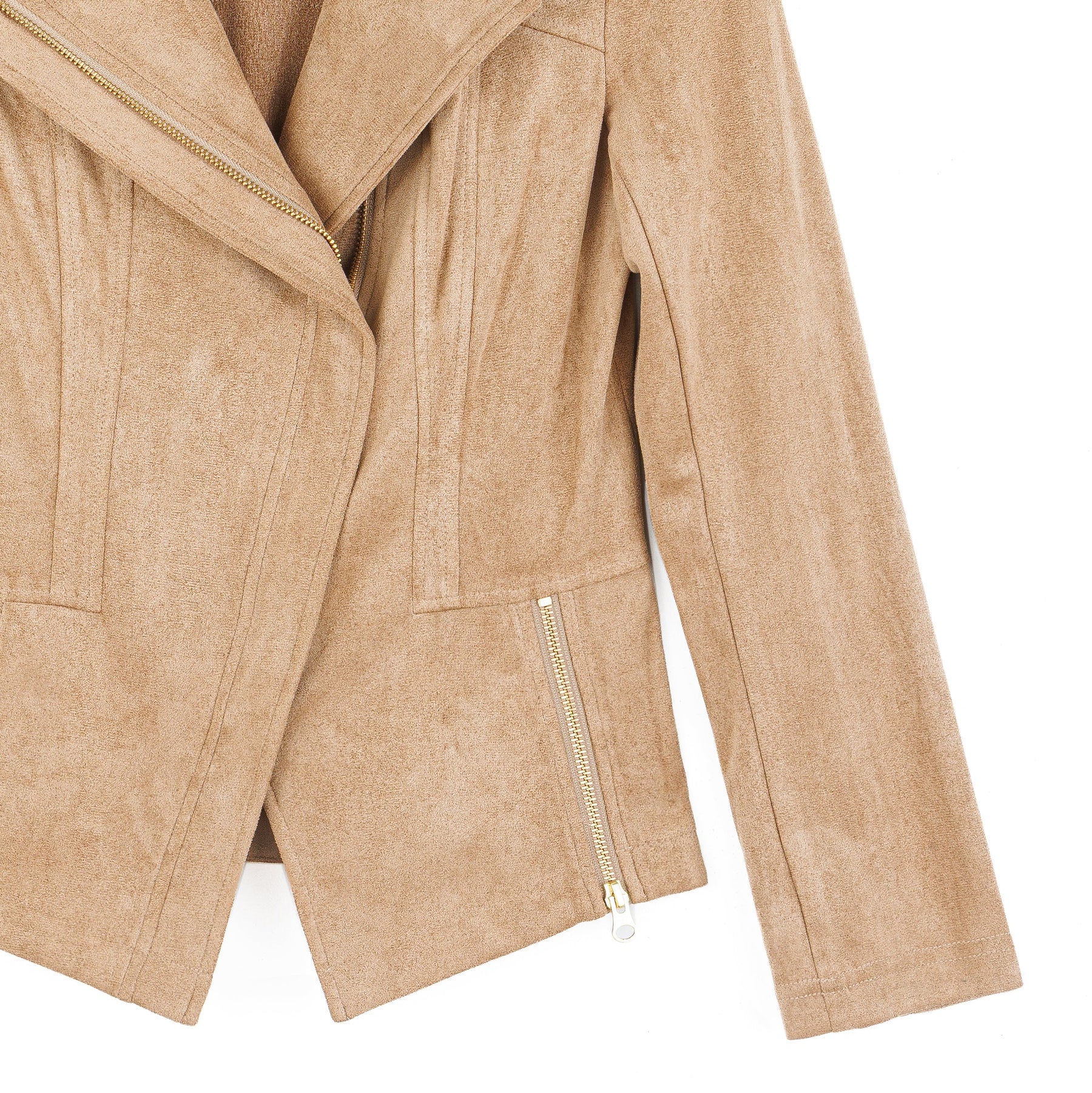 Soft Suede - Signature Jacket - Sand