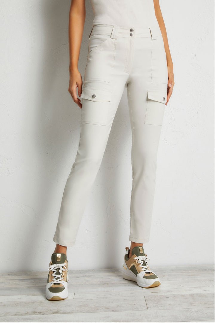Kate Skinny Cargo Peformance Cotton Pant