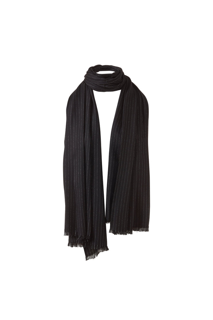 LUREX HERRINGBONE SHAWL