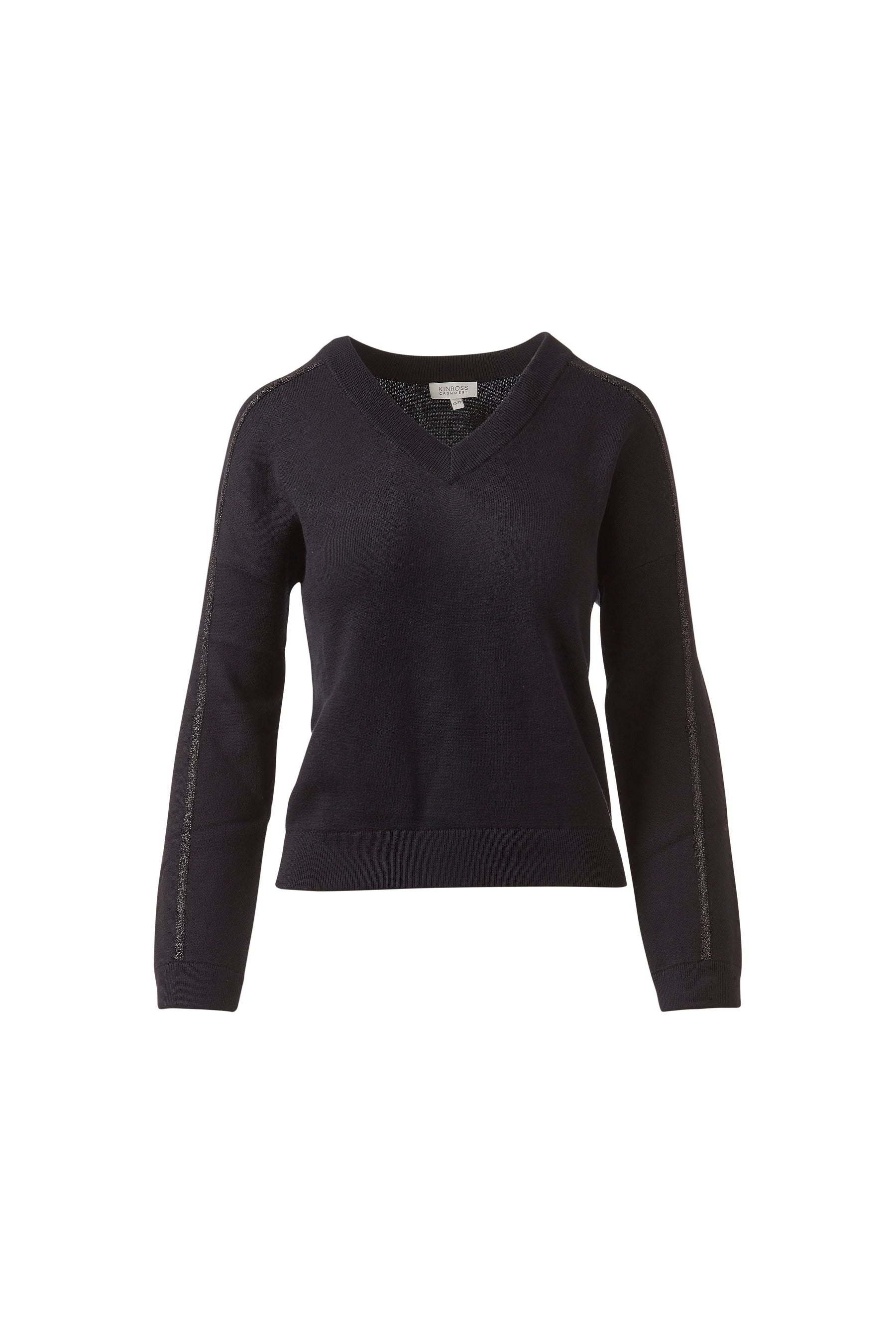 LUREX TIPPED DOUBLEKNIT VEE