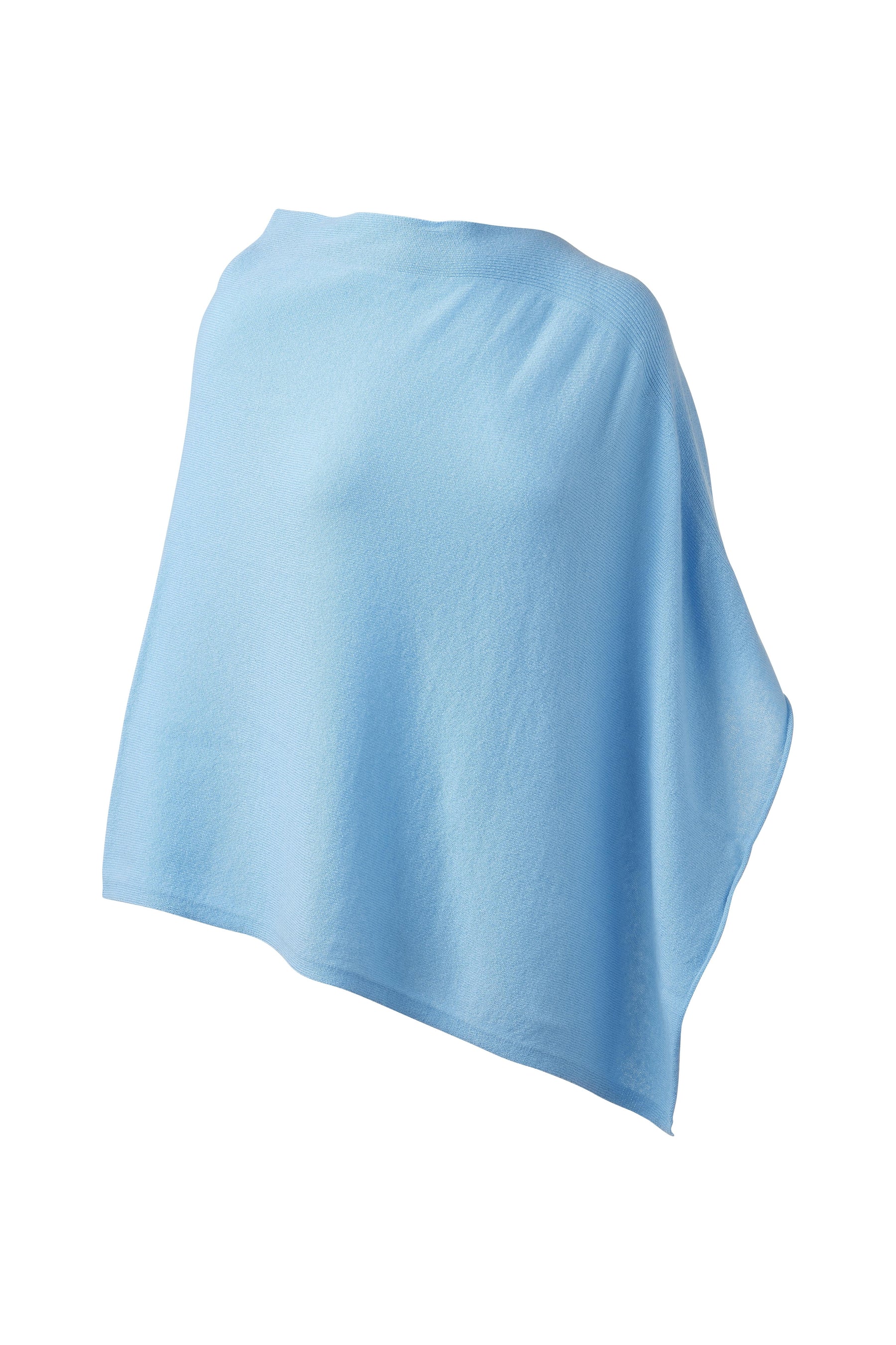 RIB DETAIL PONCHO