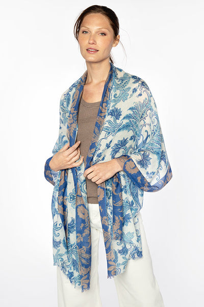 Tavira Tile Print Scarf