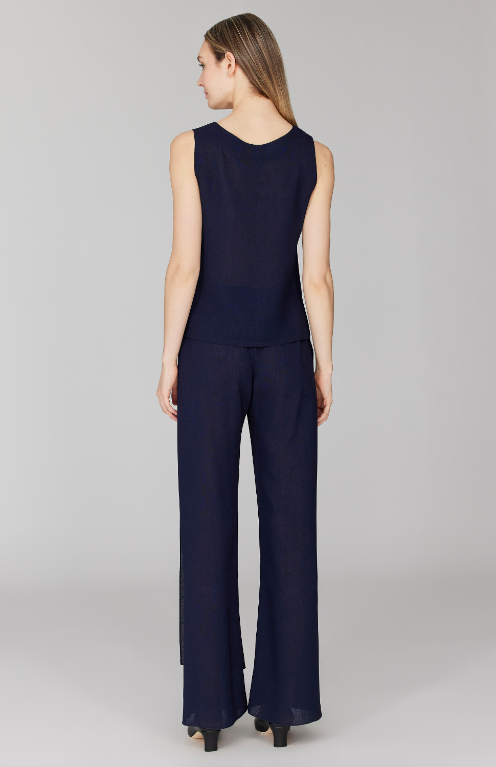 Microlinen Essential Scoop Neck Tank