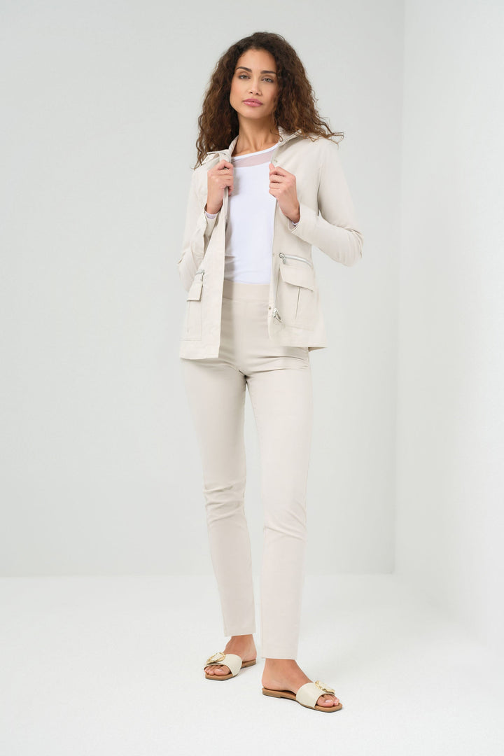 Kenya Safari Jacket in Stone